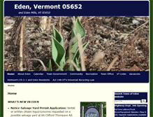 Tablet Screenshot of edenvt.org